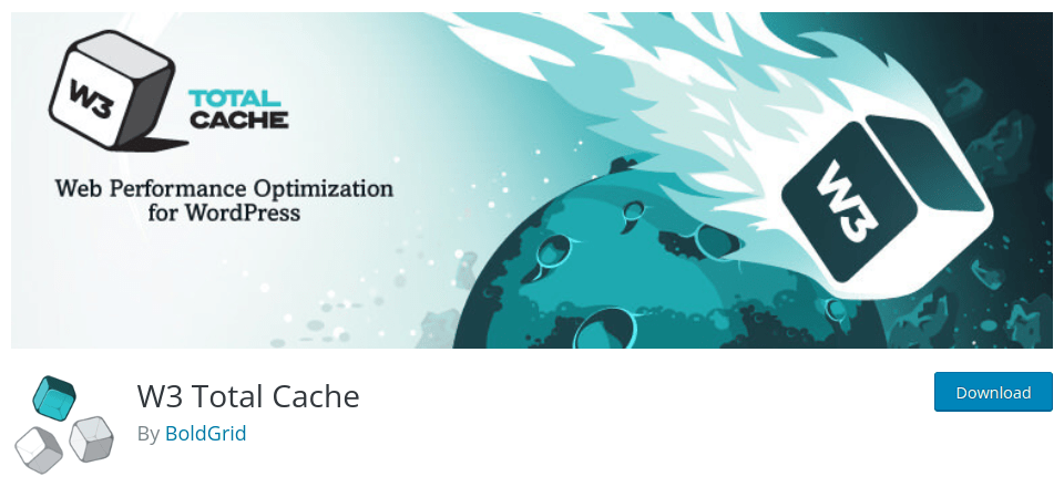 แนะนำ WordPress Cache Plugins 3 W3 Total Cache