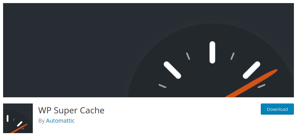 แนะนำ WordPress Cache Plugins 2 WP Super Cache