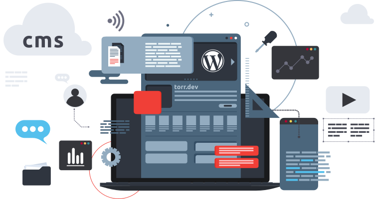 รับดูแลเว็บไซต์ WordPress 1 torr cms wordpress